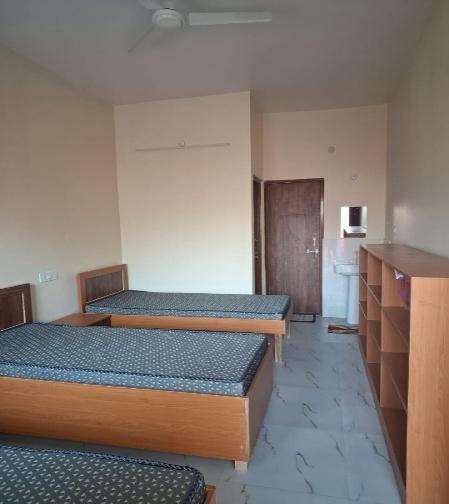 Interior of a furnished room